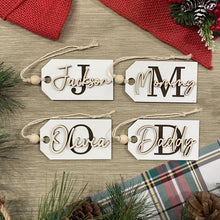 Load image into Gallery viewer, Custom Stocking Tag | Name Gift Tag | Custom Name Tag
